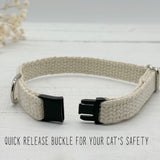 Eco Friendly Just Hemp Cat Collar