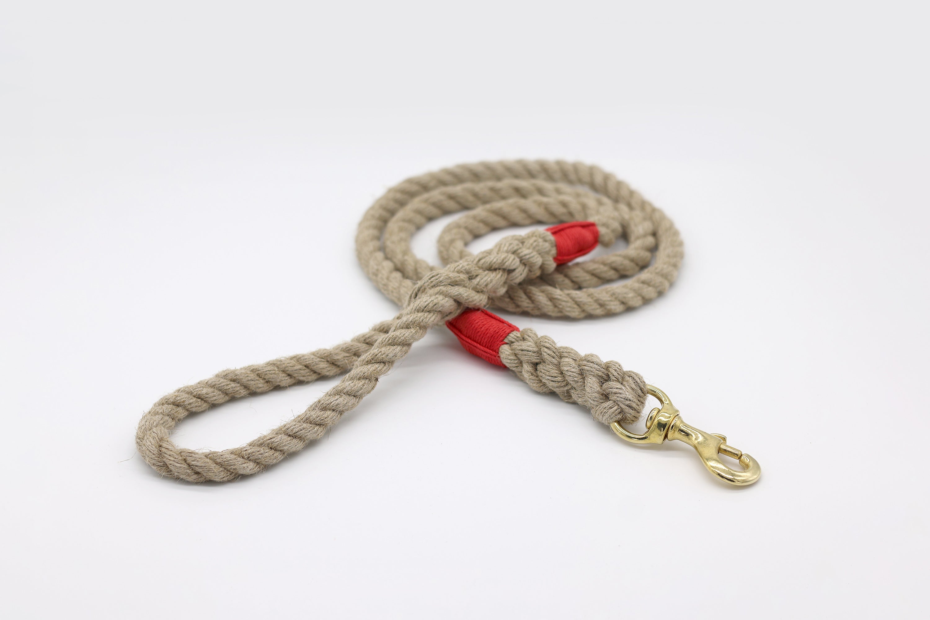 Just Hemp Rope Dog Leash 1/2" (12mm) for Larger Dog