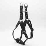 Black Just Hemp Adjustable Step-In Dog Harness