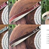 Natural Cotton Rope Dog Leash with Cork Handle