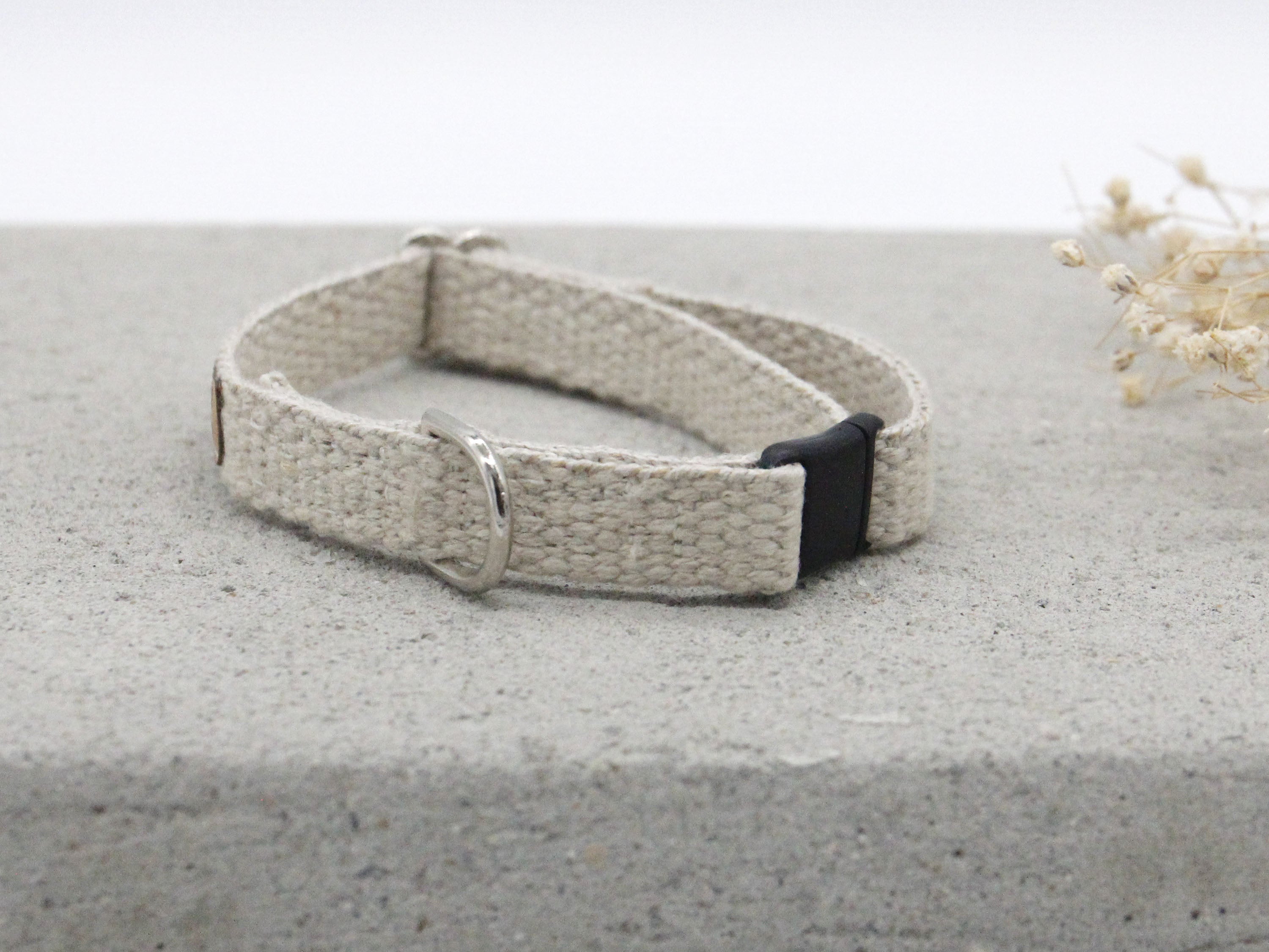 Eco Friendly Just Hemp Cat Collar