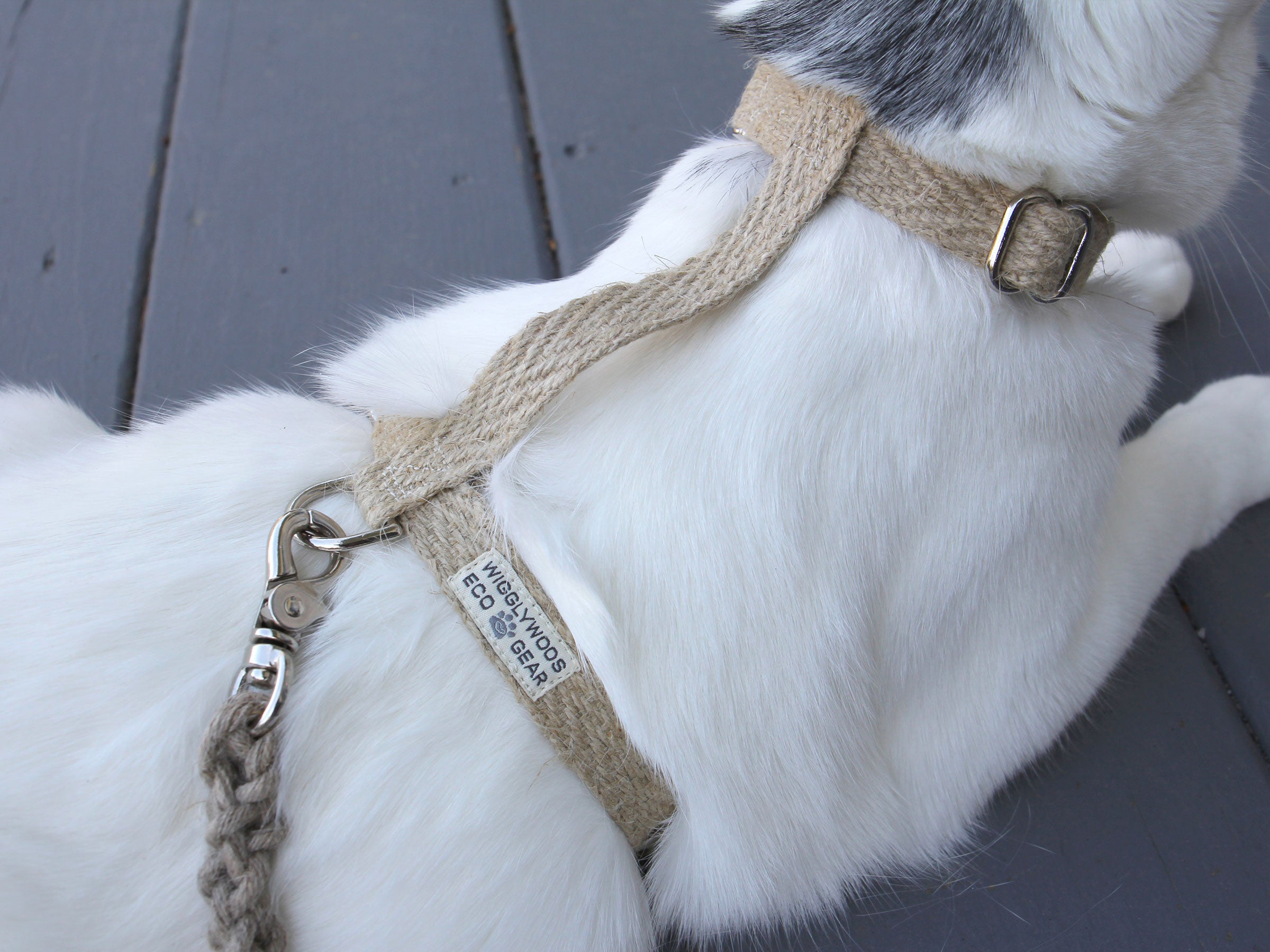 Just Hemp H-Style Cat Harness