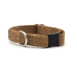 Eco Friendly Tea-Stained Just Hemp Cat Collar