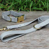 Pebble Beach Flat Hemp Dog Leash