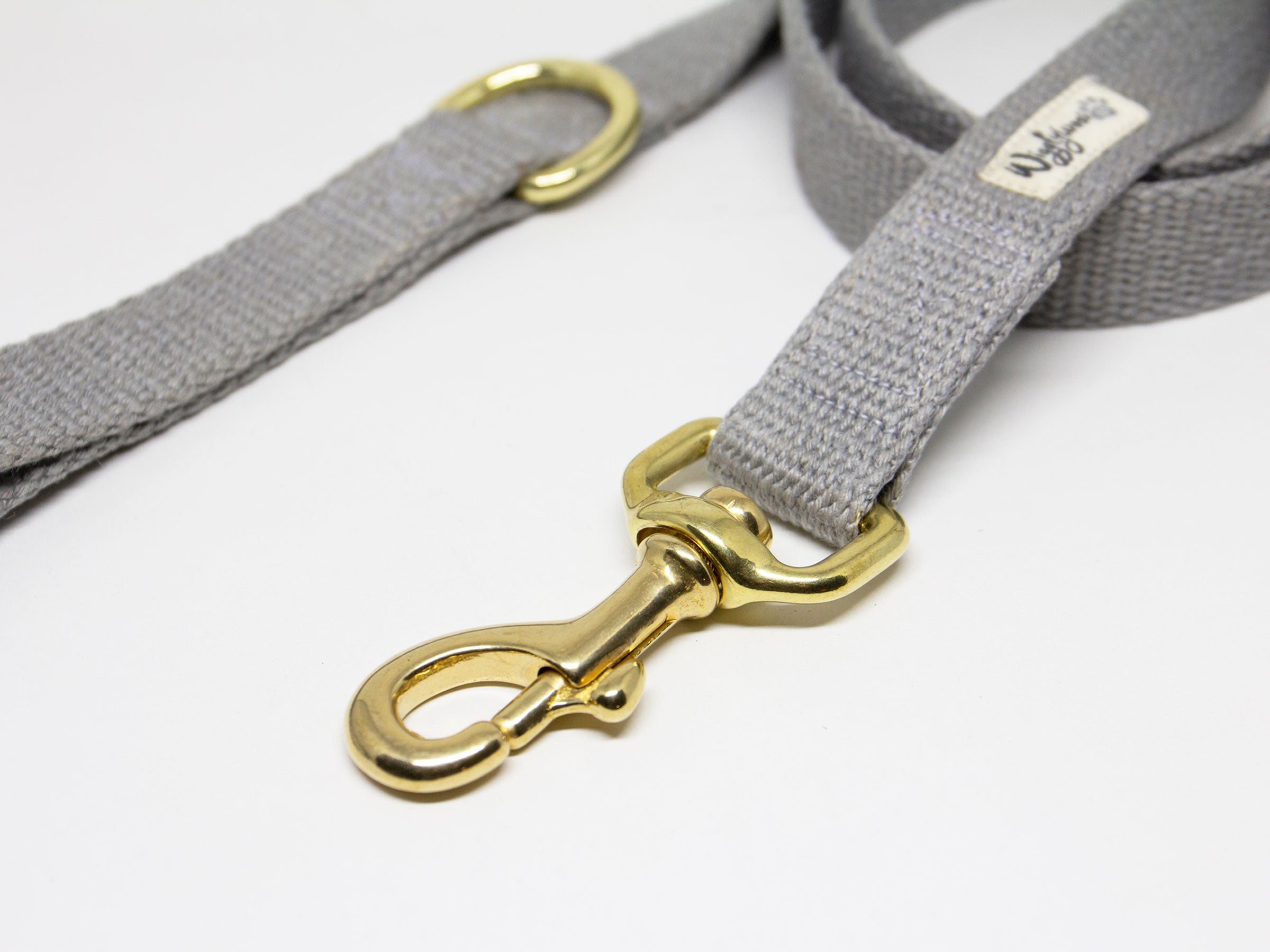 Pebble Beach Flat Hemp Dog Leash
