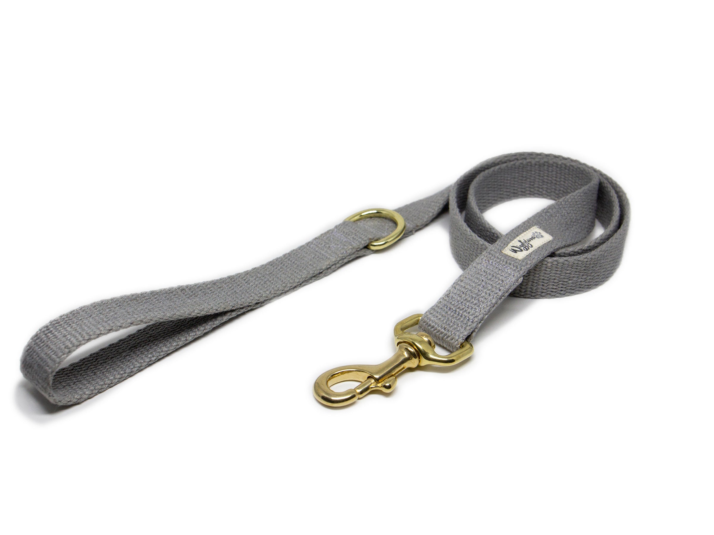 Pebble Beach Flat Hemp Dog Leash