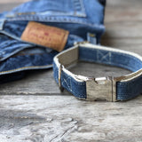 Denim Dog Collar