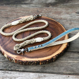 2-in-1 Interchangeable Dog Leash with Cork Leather Handle