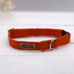 Just Hemp Sunset Orange Cat Collar
