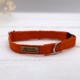 Just Hemp Sunset Orange Cat Collar