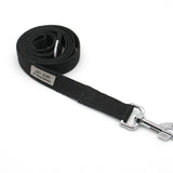 Black Just Hemp Flat Dog Leash