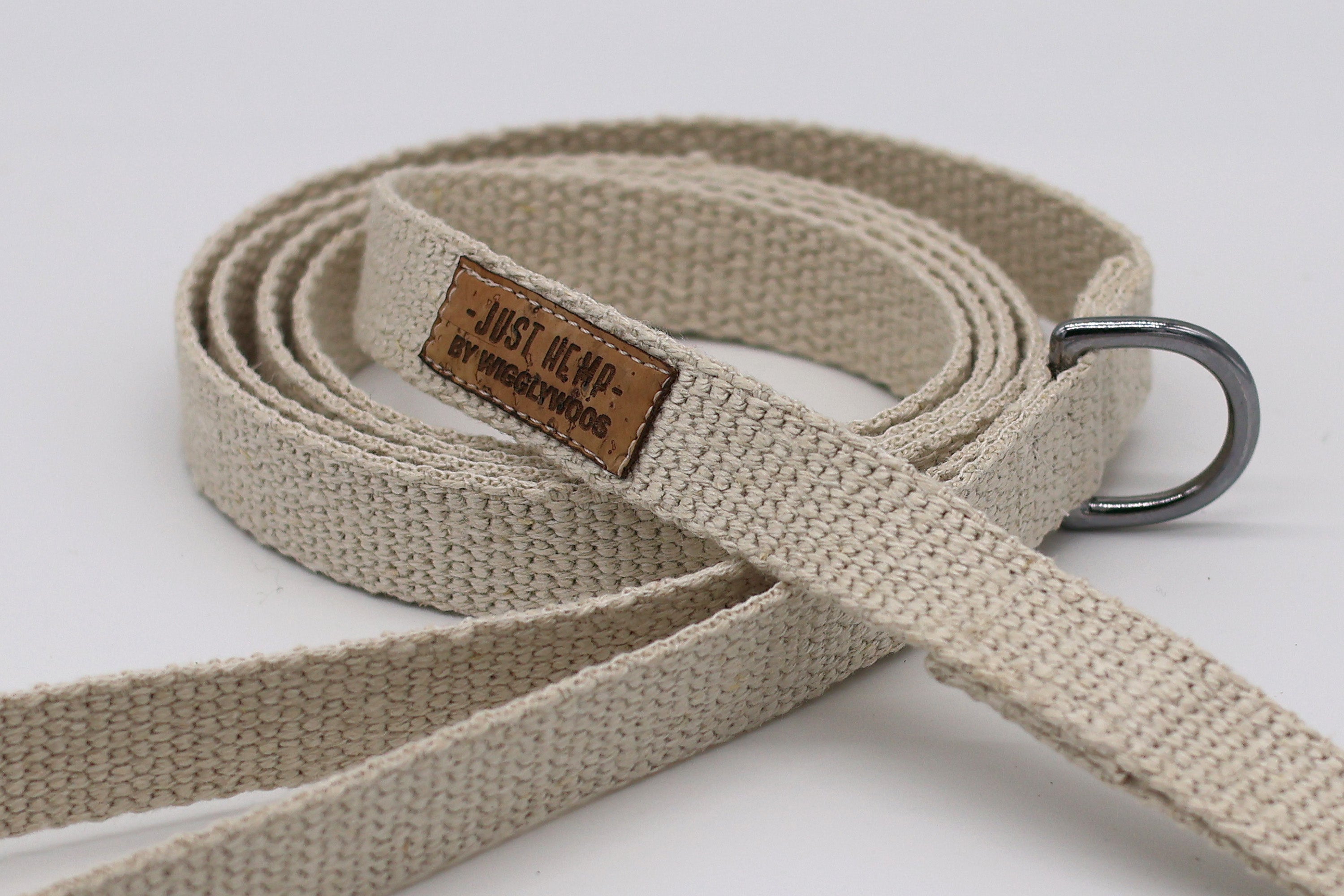 Natural Just Hemp Flat Dog Leash
