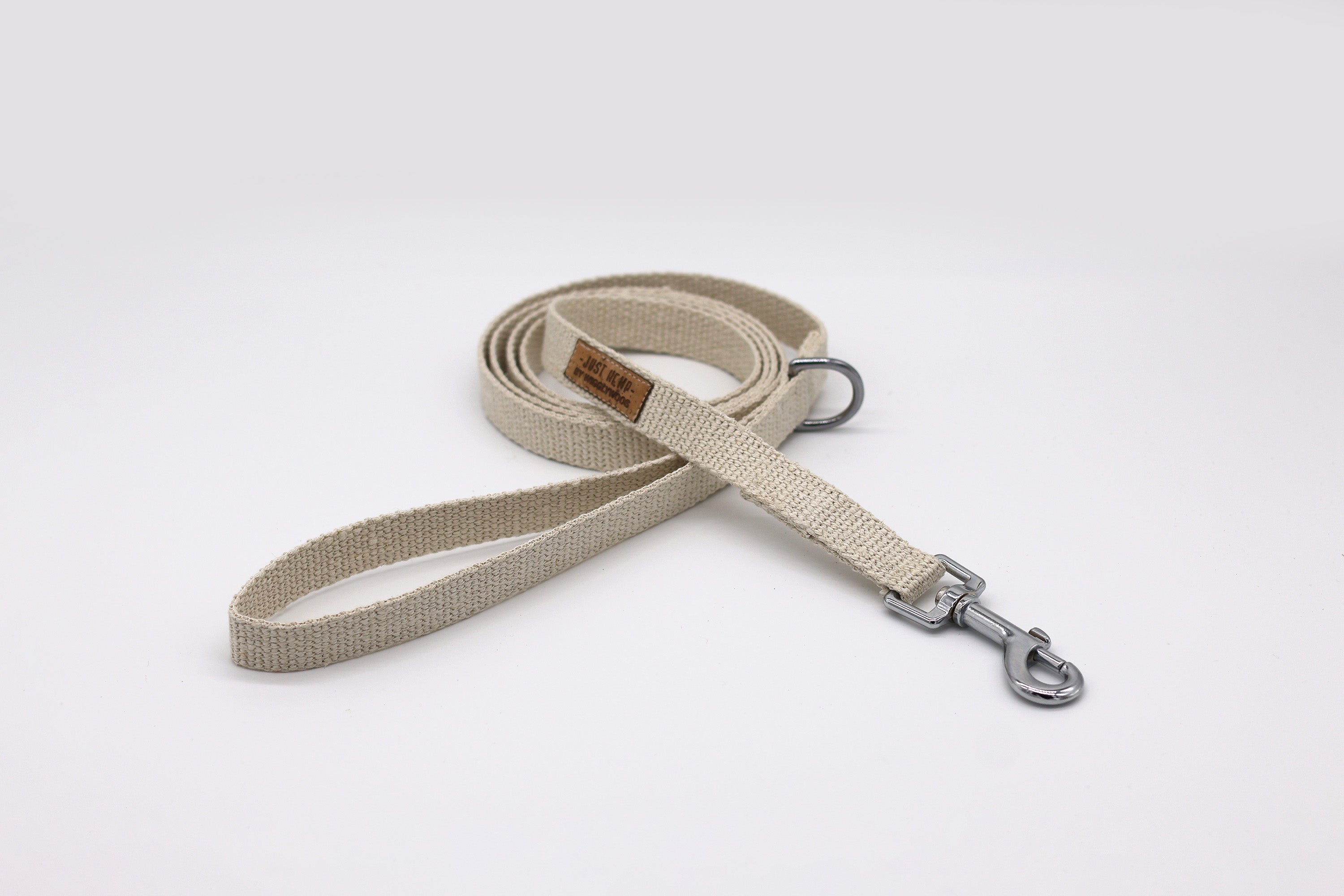 Natural Just Hemp Flat Dog Leash