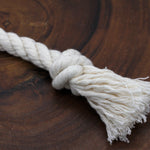 Chew-Me-Ups Natural Knotted Cotton Rope Dog Toy