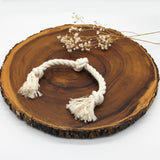 Chew-Me-Ups Natural Knotted Cotton Rope Dog Toy