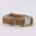 Signature Cork Dog Collar - Natural