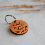 Adventurer Wooden Pet Tag