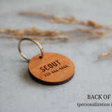 "You Are Loved" Wooden Pet ID Tag