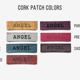 Personalized Cork Patch - Cork Colors