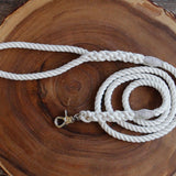 Tiny Dog Leash Natural Cotton Rope