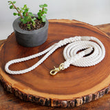 Tiny Dog Leash Natural Cotton Rope