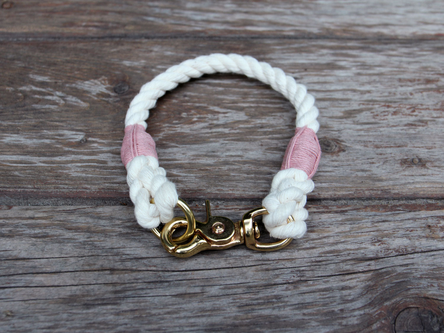 Cotton Rope Dog Collar