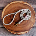 Tiny Dog Leash Just Hemp Rope with Trigger Snap