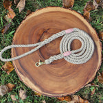 Tiny Dog Leash Just Hemp Rope with Trigger Snap