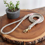 Tiny Dog Leash Just Hemp Rope with Trigger Snap