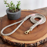 Tiny Dog Leash Just Hemp Rope with Trigger Snap