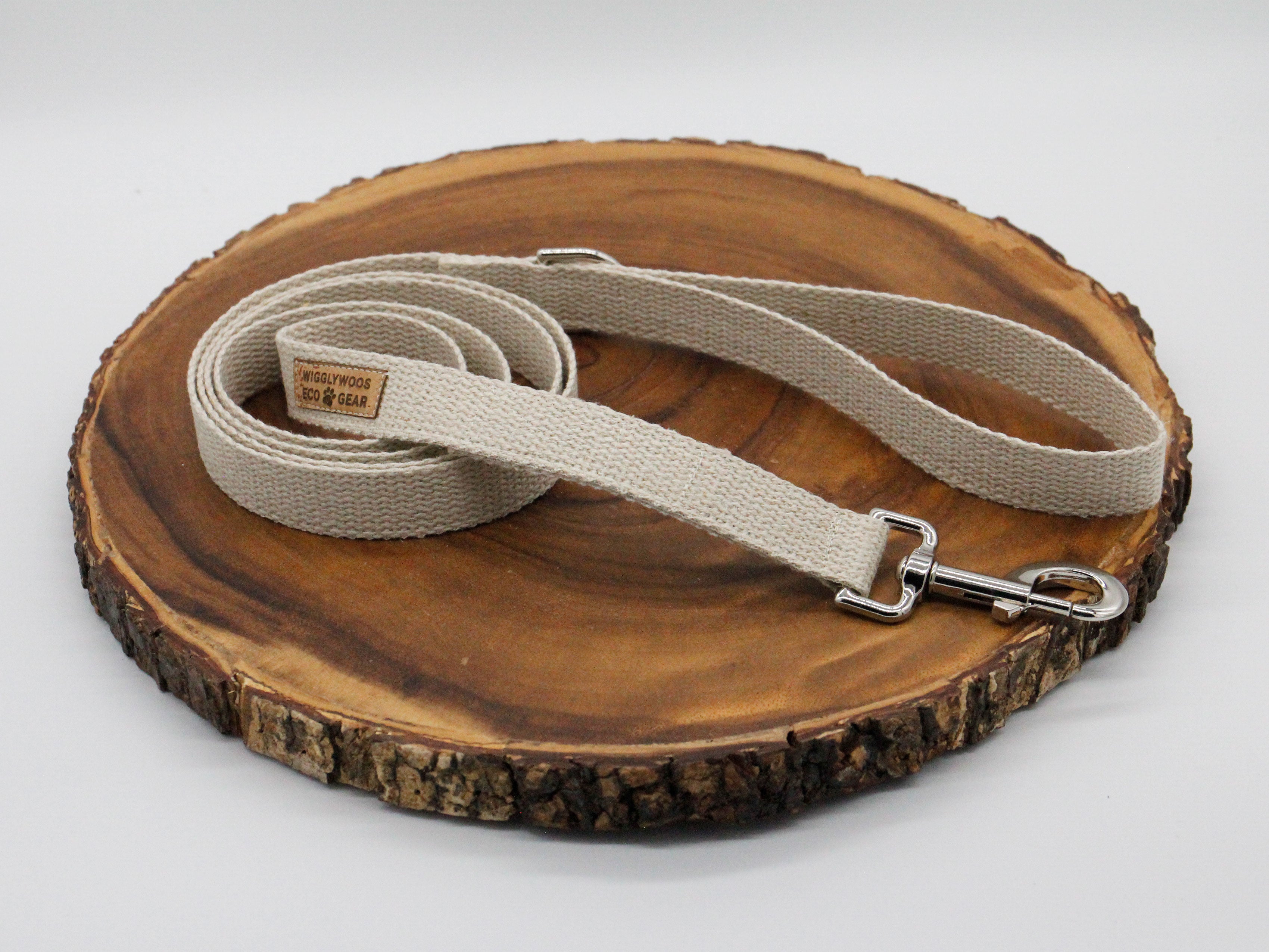 Natural Just Hemp Flat Dog Leash