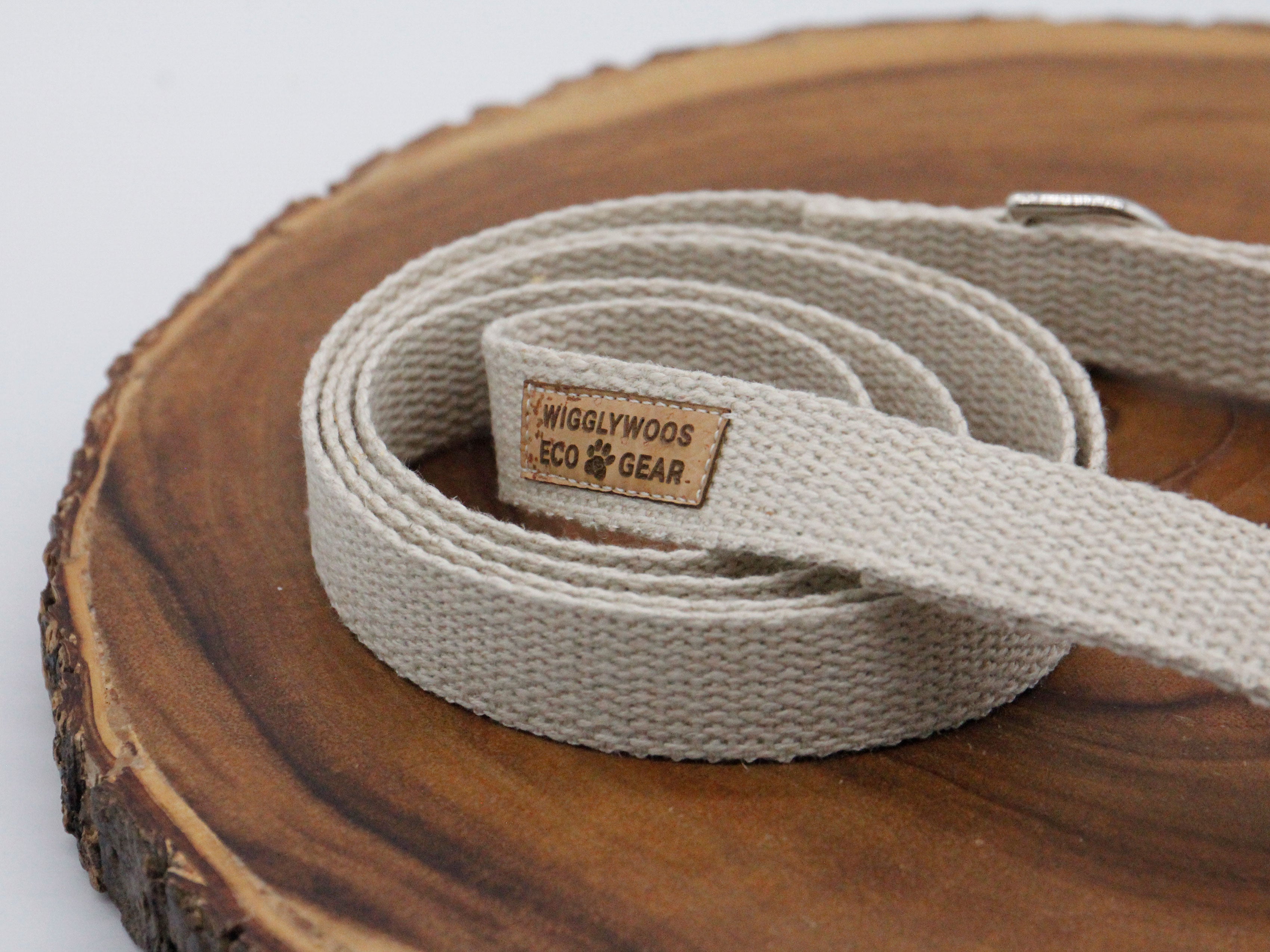 Natural Just Hemp Flat Dog Leash