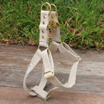 Just Hemp Adjustable Step-In Harness Brass Hardware