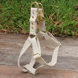 Just Hemp Adjustable Step-In Harness Brass Hardware