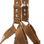 Tea-Stained Just Hemp Adjustable Step-In Dog Harness