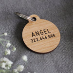  Make Every Day An Adventure Wooden Pet ID Tag Back