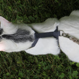 Nantucket Blue Just Hemp H-Style Cat Harness