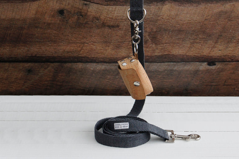 Dog poop bag holder Natural
