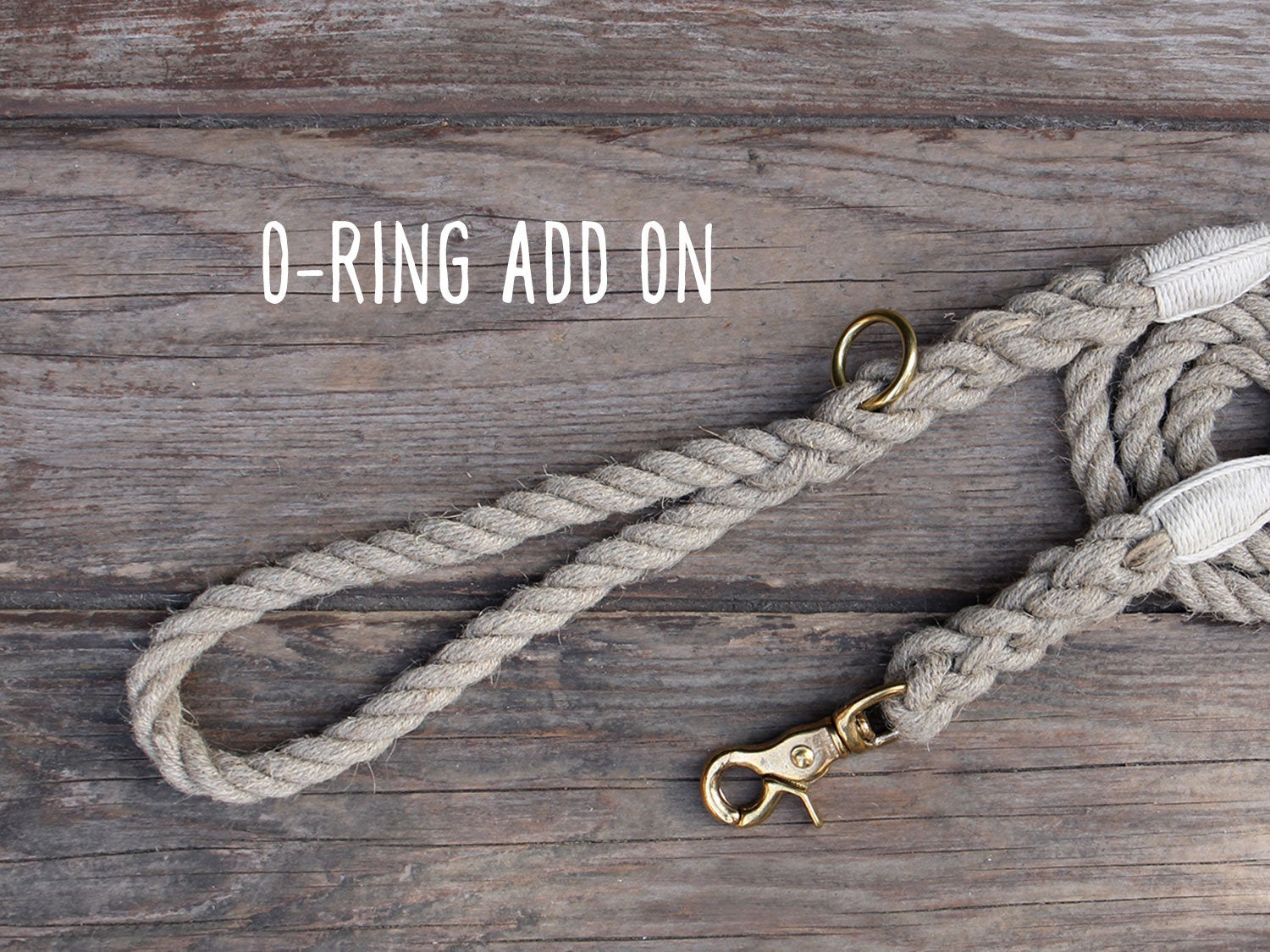 O-Ring add on for Rope Leash – Wigglywoos