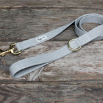 Pebble Beach Flat Hemp Dog Leash