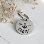 Anchor Stainless Steel Pet ID Tag