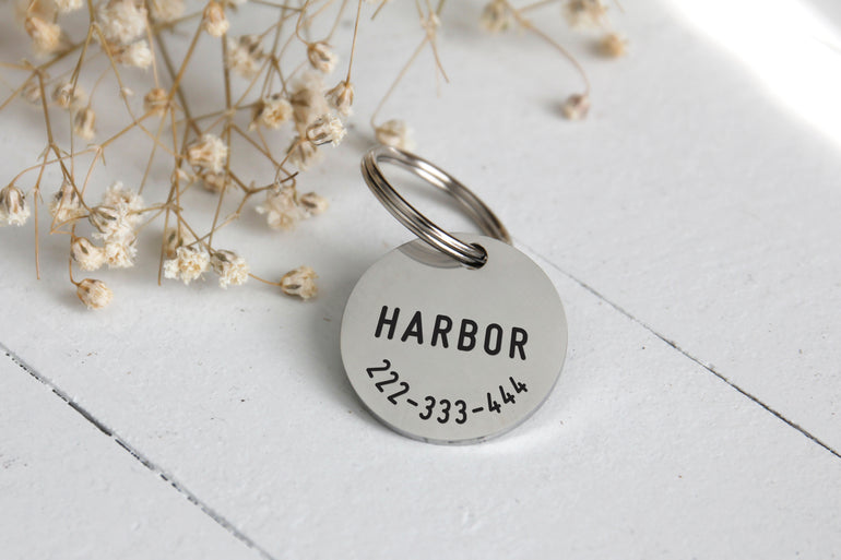 Stainless Steel Pet ID Tag