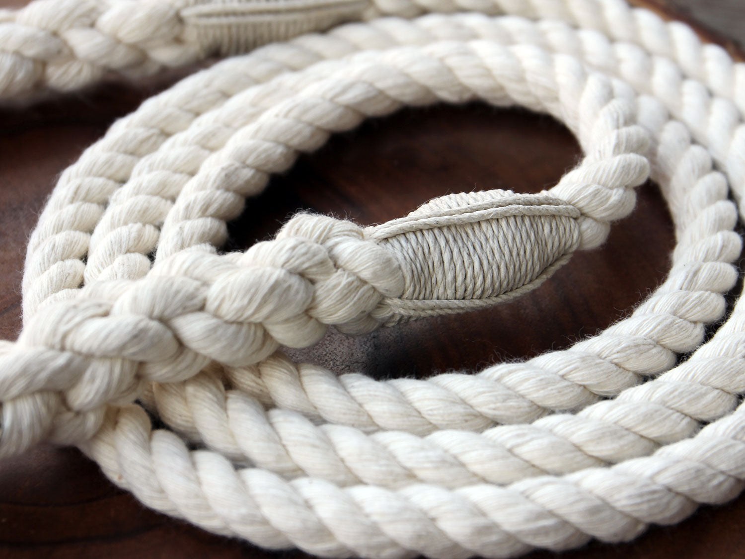 Organic Cotton Rope Dog Leash 1/2" (12mm)
